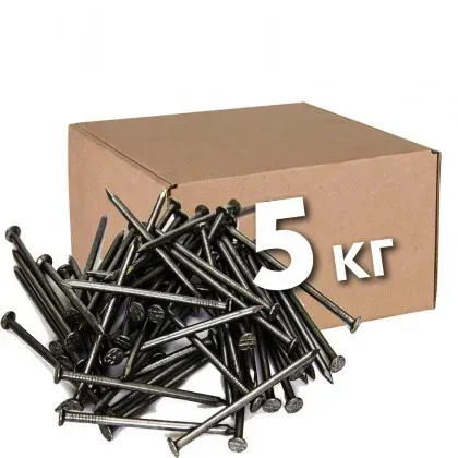 Гвозди 3,0*70 строительные ЧЕРН. (5 кг.) (Маркопол)