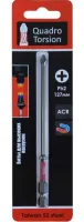 Бита 1/4" Ph2х127мм магнитная (1 шт) Quadro Torsion