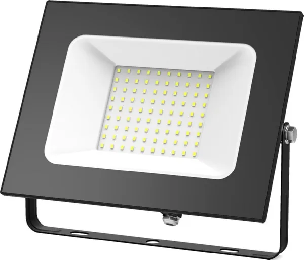Прожектор LED 6500K  70W 6300Lm IP65 черный Gauss