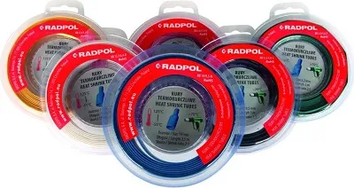 Трубка термоусаживаемая RB 6,4/3,2-C (чёрная) (3м) (блистер)