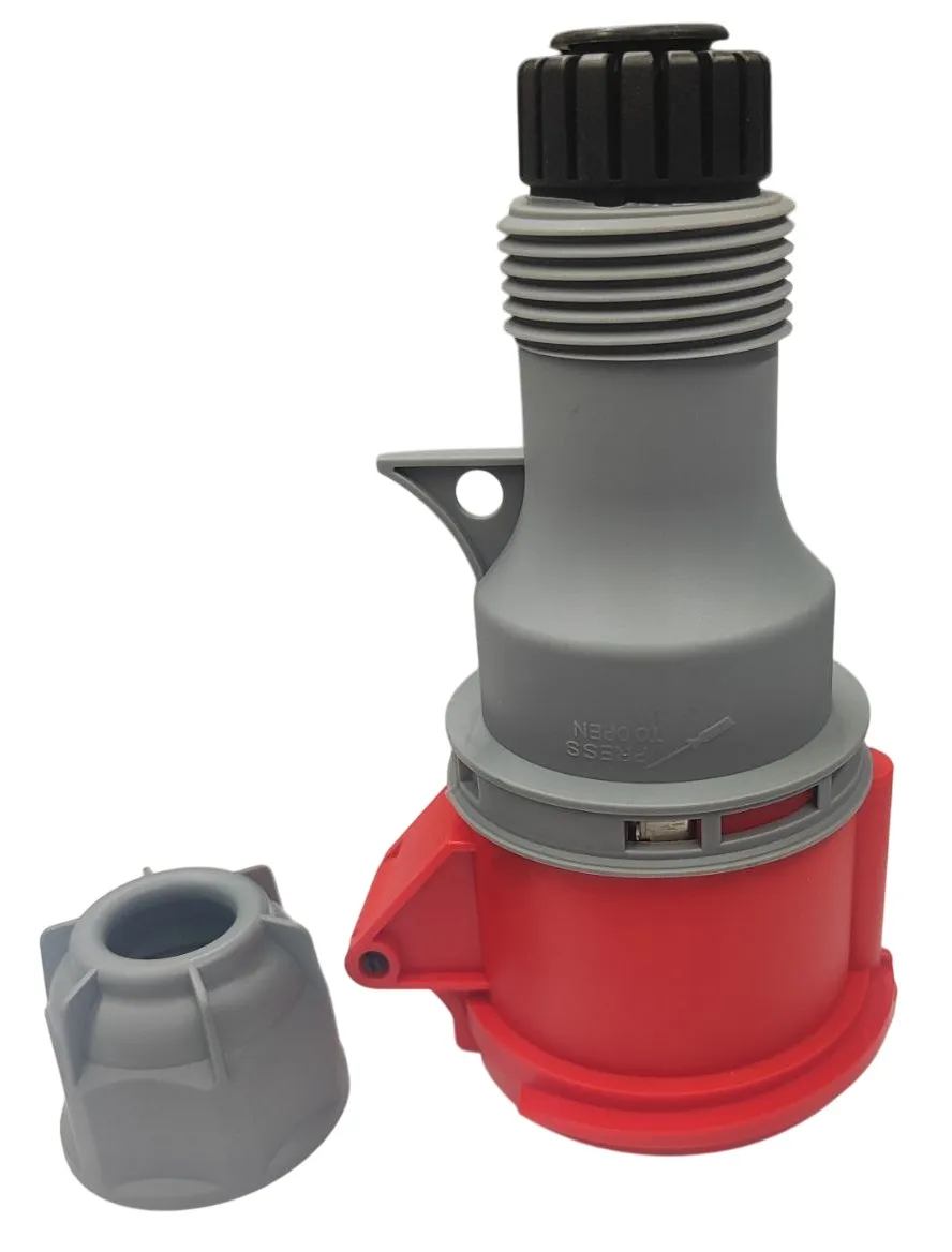 Розетка переносная 32A 5п (3P+PE+N) SLN-225 IP44, 380В, AWSPRODUCTS