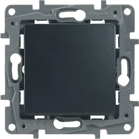 Выключатель 1-кл. Антрацит ETIKA LEGRAND