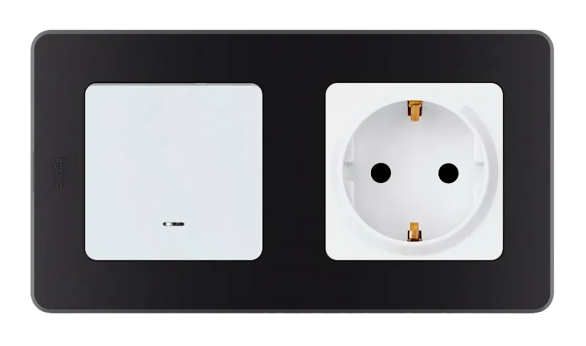 Рамка 2-я Антрацит INSPIRIA LEGRAND