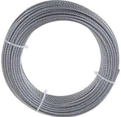 Трос 3 мм DIN3055 цинк (боб. 30м) (Стройбат), уп
