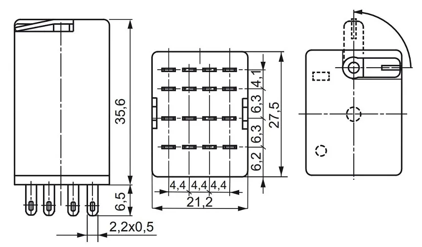 Реле ERM4-230AC