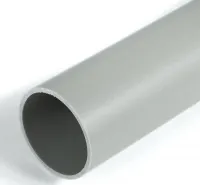 Труба жесткая ПВХ 32 мм СЕРАЯ 3м Строитель (30шт/90м)