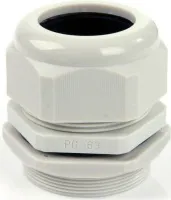 Кабельный ввод PG63 (42-54 мм) серый пластик (ELUX)