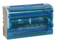 Шина 3L+PEN в корпусе типа ШНК, 4х15, 125А, 400В, IEK