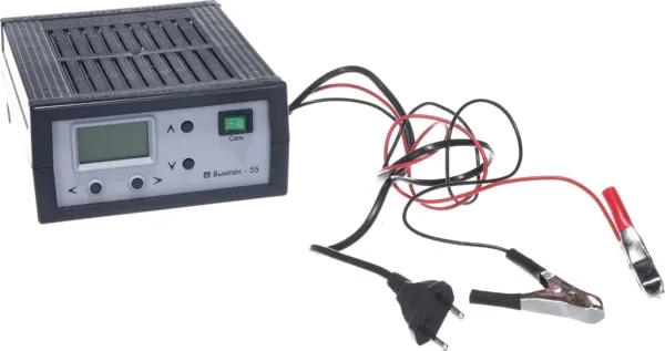 Зарядное устройство Вымпел-55 (автомат, 0-18А, 5-19В, ЖК индикатор)