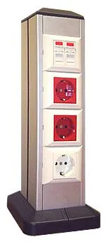 Колонна алюминиевая под суппорт (односторонняя) 350мм TR-8M/1 Ecoplast