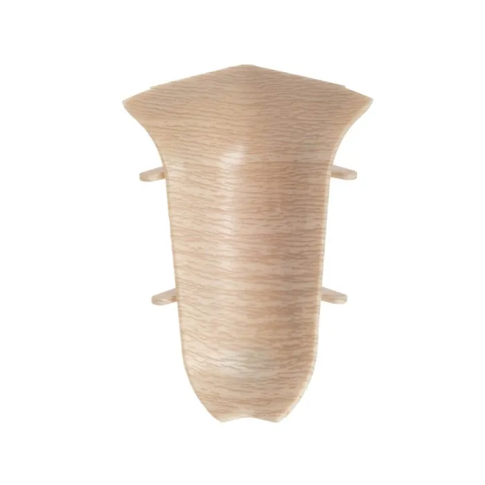 Вн угол плинтуса А45 "Идеал Альфа"  Дуб, уп