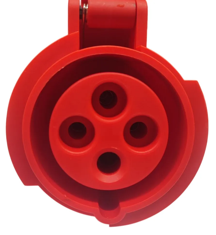 Розетка переносная 16A 4п (3P+PE) SLN-2142 IP67, 380В, AWSPRODUCTS