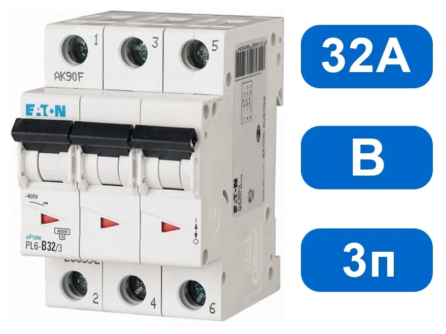 Автомат PL6-B32/3