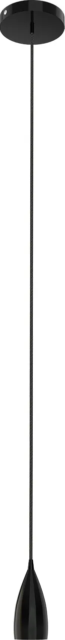 Светильник подвесной Gauss Decor PL031 черный E27, 1 м, 1/40