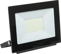 Прожектор LED СДО06 6500К 70Вт 5600Lm IP65 черный IEK