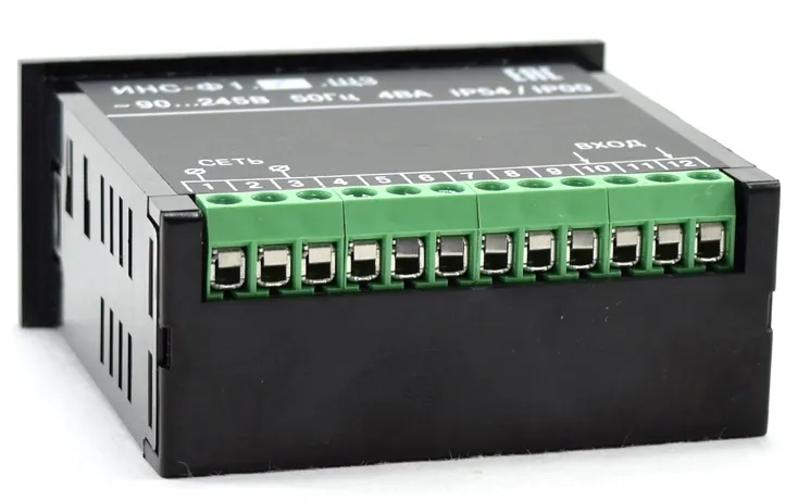 Измеритель параметров сети однофазный (вольтметр) ИНС-Ф1.1.Щ3