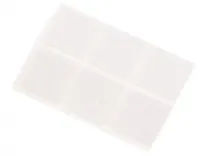 Пункт фетровый самоклеящийся 30*30 белый (6шт.) (Стройбат), уп