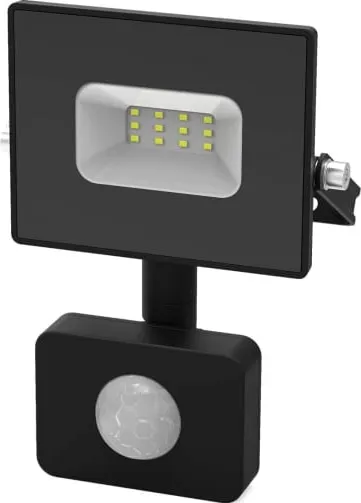 Прожектор LED 6500K  20W 1900Lm IP65 ИК-датчик черный Gauss