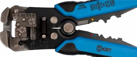 Инструмент для снятия изоляции 0.05–6.0 мм, WS-07, КВТ