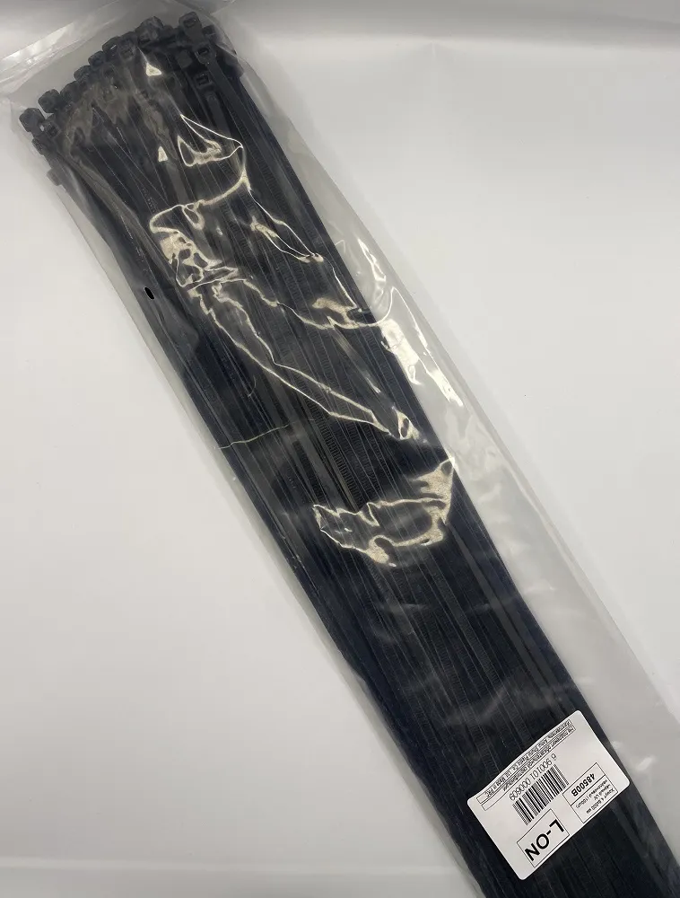 Хомут 4,8*500 чёрный UV нейлон (100шт) (L-ON), уп