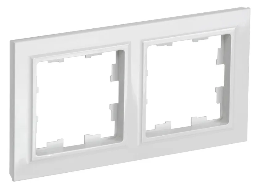 Рамка 2-я белый BRITE IEK