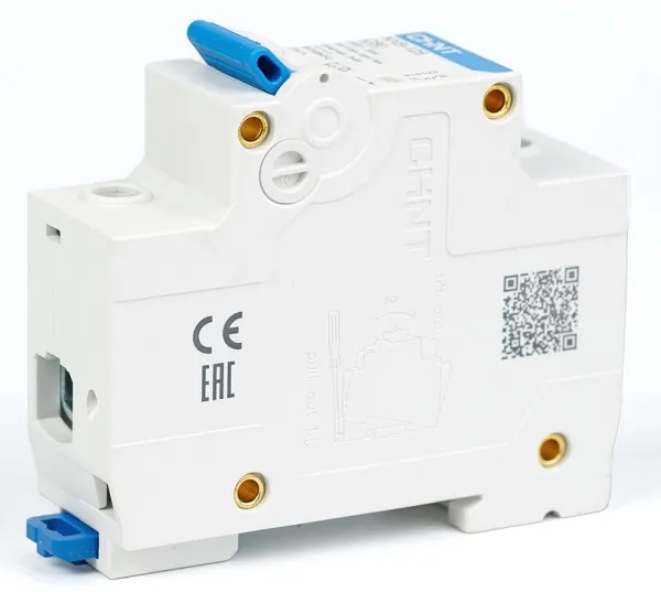 Автоматический выключатель NXB-125 C80/1 10кА CHINT