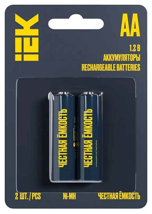 Аккумулятор AA 2700mAh Ni-Mh GREEN IEK BL-2, уп