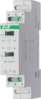 Светодиодный указатель LK-714 (зел+зел) 230v 0.5A F&F
