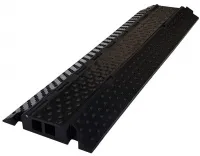 Кабель-канал гибкий ККР, сечение канала 33*30мм, нагрузка 12т, длина 0,9м, ШВ 26*5см, черная крышка