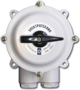 Пакетный выключатель ПВ 3-40 М1 пл. 40А, IP56
