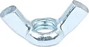 Гайка М8 барашковая DIN315 цинк (2 шт.) (Стройбат)