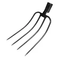 Вилы навозные ВС-4 "РЕЛЬСОВАЯ СТАЛЬ" (без черенка), черенок 36-40 мм MosTek