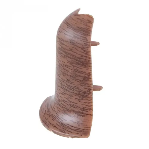 Наруж угол плинтуса А45 "Идеал Альфа"  Орех, уп