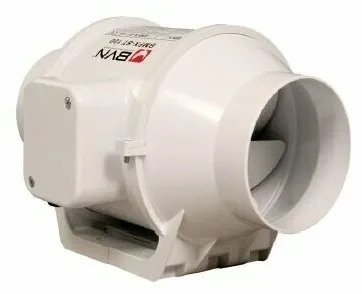Вентилятор осевой канал. 100 BMFX (198м3/ч,230В,31дБ) (Bahcivan)