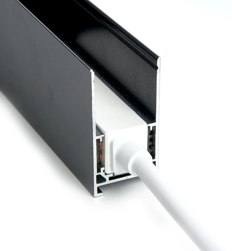 Соединитель-коннектор для низковольтного шинопровода, белый, гибкий LD3002 Feron