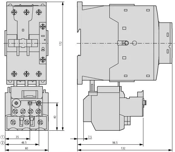 Термореле ZB65-24 (16-24А)