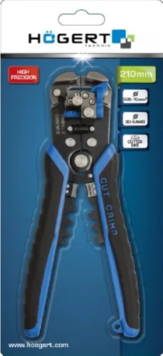 Инструмент для снятия изоляции 205 мм, 0.05-10 мм, HOEGERT