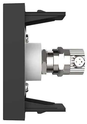 Розетка TV Черный Livolo