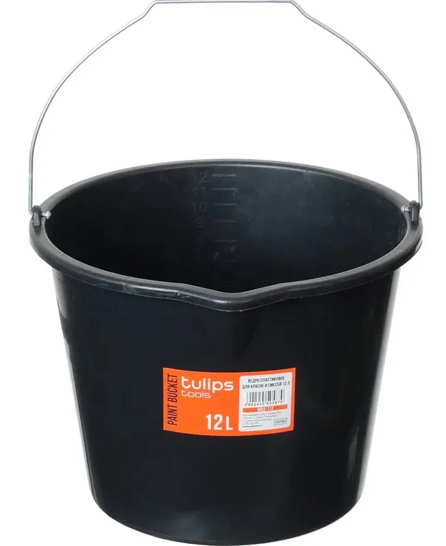 Ведро строительное, 12 л Tulips tools