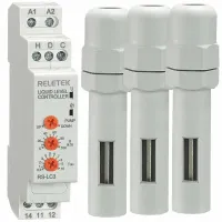 Реле контроля жидк. RS-LC3, 1co, 8A, б/д Reletek