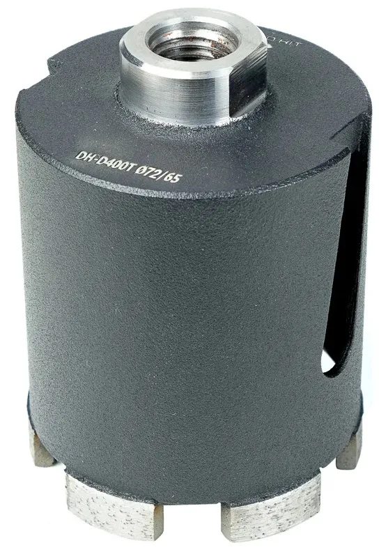 Коронка алмазная по бетону 72/65 мм М16 DH-D 400T 6 LSP