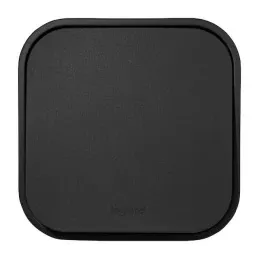 Выключатель ОУ проходной 1-кл. Черный Quteo LEGRAND