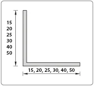 Угол 30х30мм 2,7м Дуб (25 шт.) ИДЕАЛ