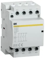 Контактор модульный КМ63-40M (кат.230V AC/DC 63А 4но) IEK