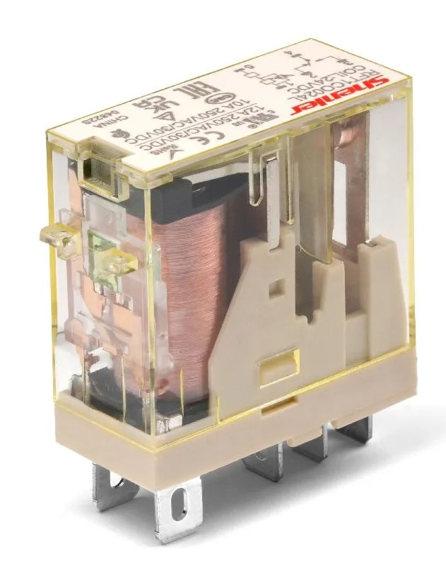 Реле промежуточное RFT2CO524 (24VAC, 2CO, 8A) Shenler