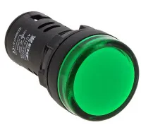 Индикатор LED зелёныйAD16-22HS 230В AC IP54 EKF
