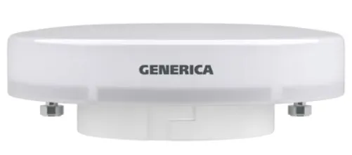 Лампа LED T80 GX53 4000К 15Вт 1500Lm GENERICA