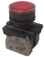 Кнопка КМЕ 4601м -Л 220В крас. IP65 10А 1нз Briswik