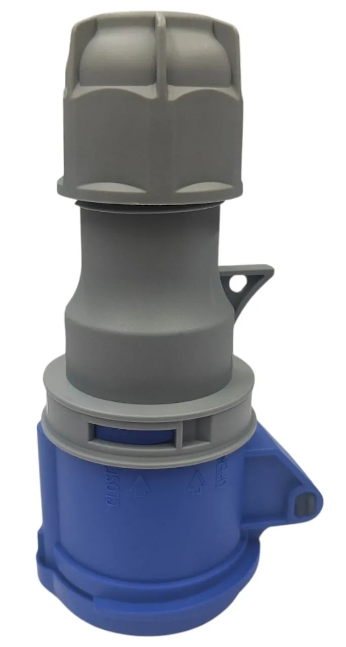 Розетка переносная 16A 3п (2P+PE) SLN-213 IP44, 380В, AWSPRODUCTS