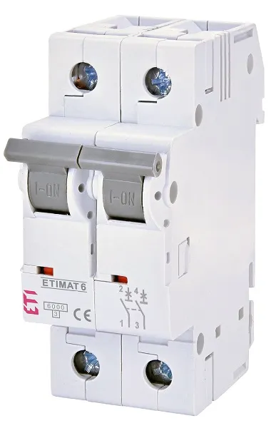 Автомат ETIMAT10 2P 10KA B10/2